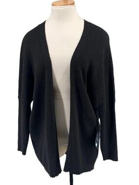SWTR Luxury Brand Slub Knit Dolman Cardigan  Sweater Medium NEW